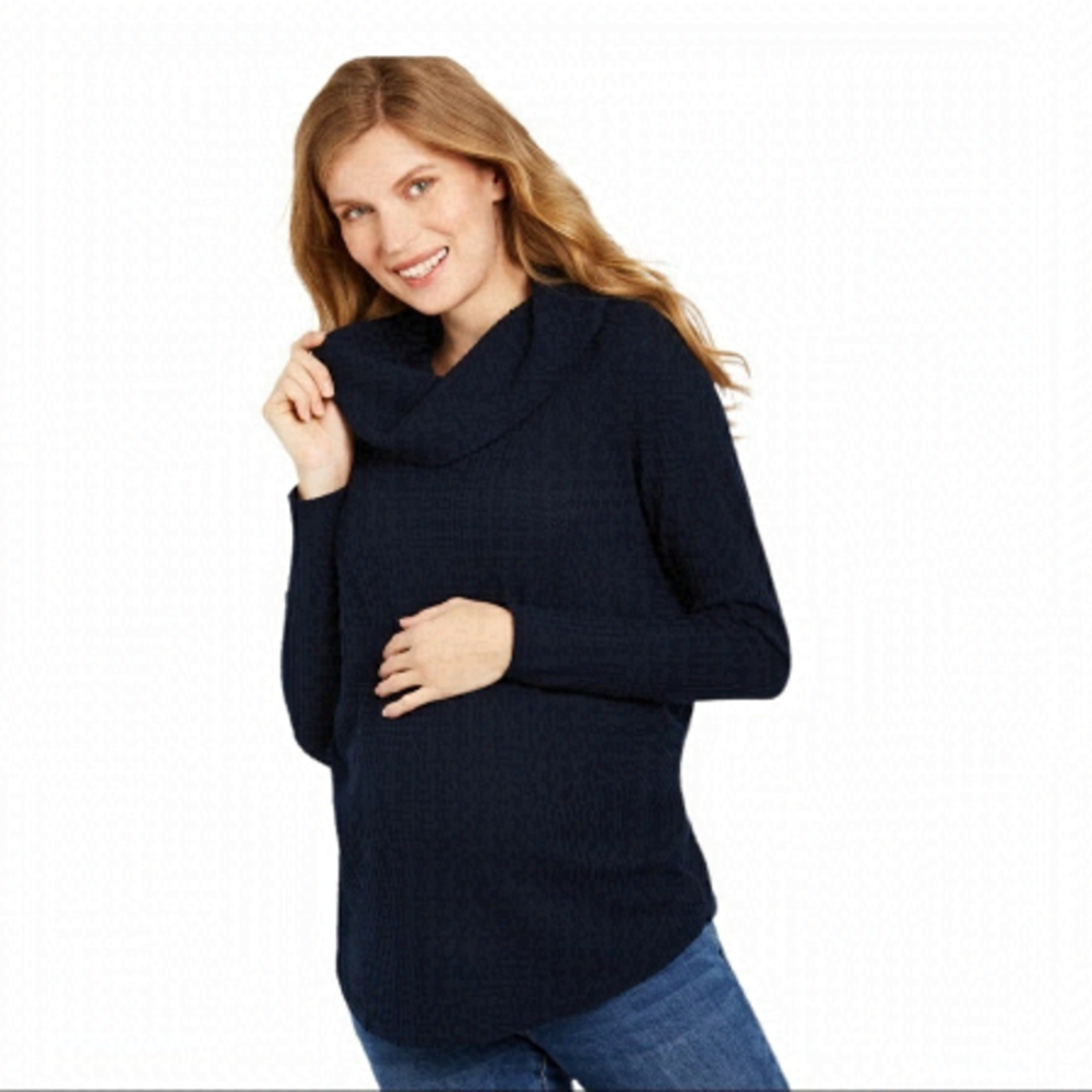 Jessica Simpson Maternity Waffle Weave Top